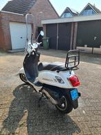 Sym Fiddle 2 snorscooter wit, km stand 1062, Fietsen en Brommers, Scooters | SYM, Ophalen, Gebruikt, Benzine, Fiddle