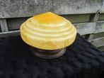 PRACHTIGE ART DECO PLAFONNIERE DIAMETER 30 CM, Huis en Inrichting, Lampen | Plafondlampen, Ophalen, Gebruikt, ART DECO