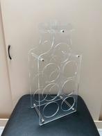Plexiglas/perspex flessenrek, Ophalen of Verzenden, Gebruikt, Kunststof, Minder dan 50 cm