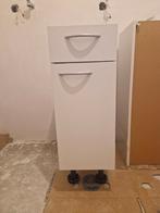 Keukenkast - Praktisch en Stijlvol bruynzeel, Ophalen, Minder dan 50 cm, Gebruikt, Wit