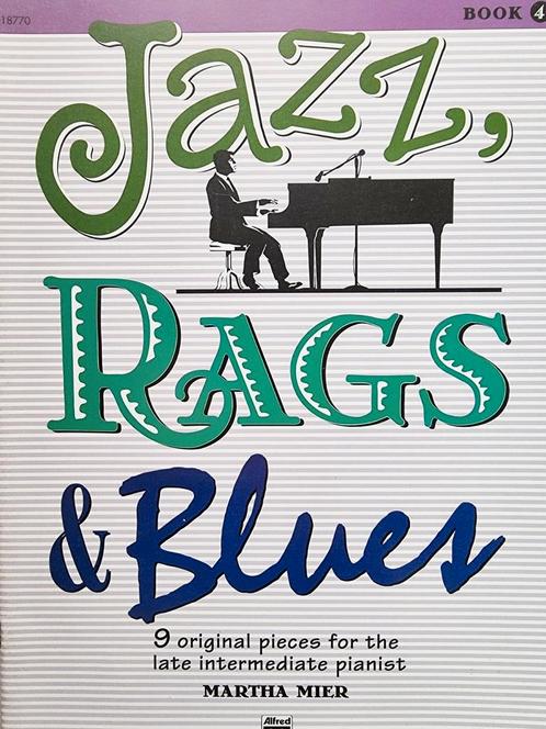 Jazz, Rags & Blues. Martha Mier. Piano. Nieuwstaat ongebruik, Muziek en Instrumenten, Bladmuziek, Zo goed als nieuw, Thema, Jazz