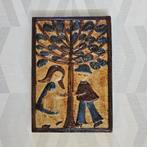 Vintage Wandreliëf Joseph Simon, Søholm Keramiek Denemarken, Antiek en Kunst, Antiek | Keramiek en Aardewerk, Ophalen of Verzenden