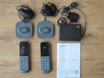Duo Dect telefoon Gigaset CL390-a, Telecommunicatie, Vaste telefoons | Handsets en Draadloos, Ophalen, Gebruikt, 2 handsets