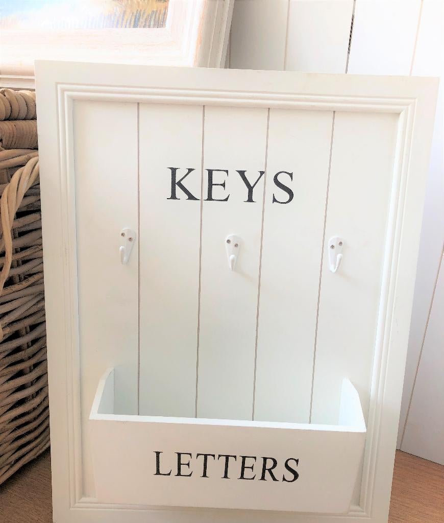 Leuk sleutel rekje en post opbergen, Ophalen of Verzenden, Zo goed als nieuw