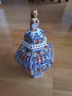 Vaas met deksel “Oud Delft” Delfts aardewerk, Ophalen of Verzenden