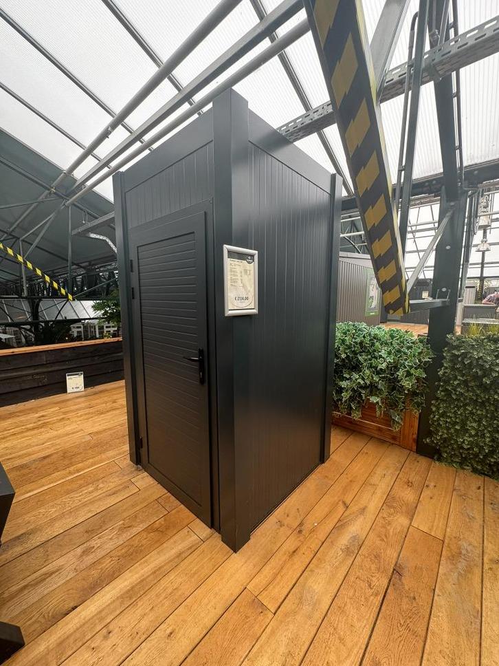 Showmodel Tuinhuis Fonteyn | Jaxx 125 - OP = OP, Tuin en Terras, Tuinhuizen, Zo goed als nieuw, Schuur, Overige materialen, Minder dan 250 cm