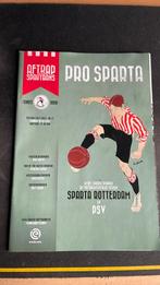 Programmaboekje kampioenswedstrijd Sparta - PSV 18-5-2025, Ophalen of Verzenden, Nieuw, PSV