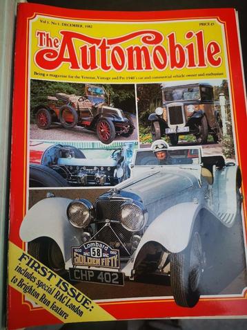 "The Automobile" Magazine - Eerste volume 1 Nr 1 t/m 12  beschikbaar voor biedingen