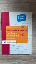 Marja Bout - Basisvaardigheden Spelling en Interpunctie, Boeken, Marja Bout; Han de Bruijn, Ophalen of Verzenden, Zo goed als nieuw