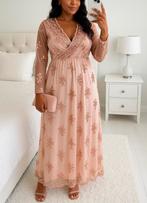Avondjurk roze goud maat 38, Kleding | Dames, Gelegenheidskleding, Maat 38/40 (M), Galajurk, Ophalen of Verzenden, Zo goed als nieuw