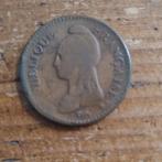 Un décime l'an 7 A , Parijs Frankrijk 1798 - 1799 brons, Postzegels en Munten, Munten | Europa | Niet-Euromunten, Ophalen of Verzenden