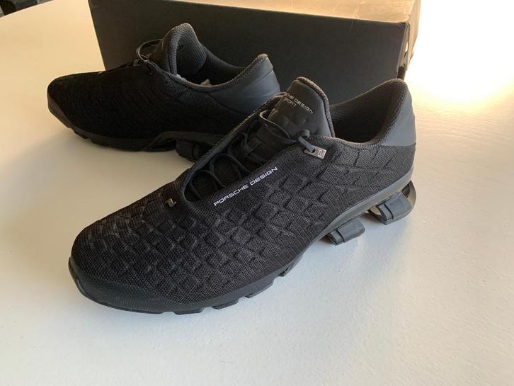 PORSCHE DESIGN SPORT schoenen 12 (47 1/3) zwart carbon €500, Kleding | Heren, Schoenen, Gedragen, Sportschoenen, Zwart, Verzenden