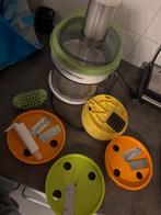 Gourmetmaxx Elektrische Groente- & Fruitsnijder, Ophalen, Gebruikt, 1 tot 2 liter, Vaatwasserbestendig