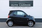 Smart Fortwo cabrio EQ Comfort 18 kWh Carplay 1ste eig BTW !, Auto's, Smart, Automaat, Gebruikt, Zwart, Cabriolet