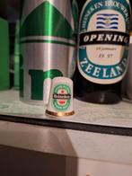 Heineken bier vinder hoedtje, Reclamebord, Plaat of Schild, Heineken, Ophalen of Verzenden, Zo goed als nieuw