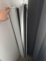 2x Zebra rolgordijnen zwart/antraciet 120x200, Huis en Inrichting, Stoffering | Gordijnen en Lamellen, Ophalen, Gebruikt, 100 tot 150 cm