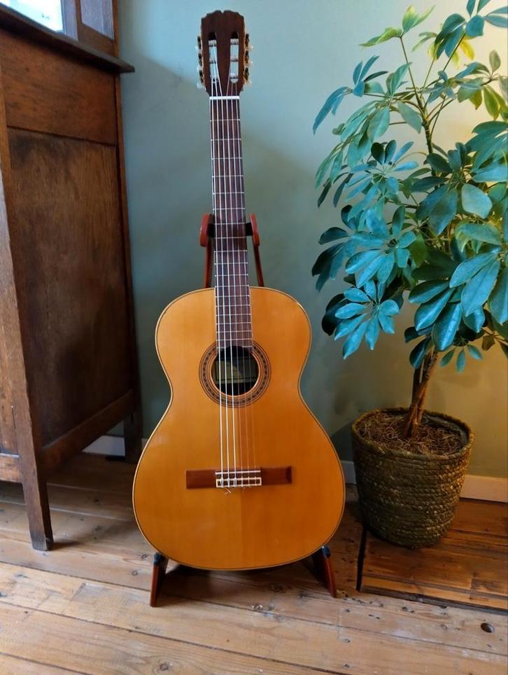 Juan Salvador 6 klassieke spaanse gitaar, Muziek en Instrumenten, Snaarinstrumenten | Gitaren | Akoestisch, Gebruikt, Klassieke of Spaanse gitaar