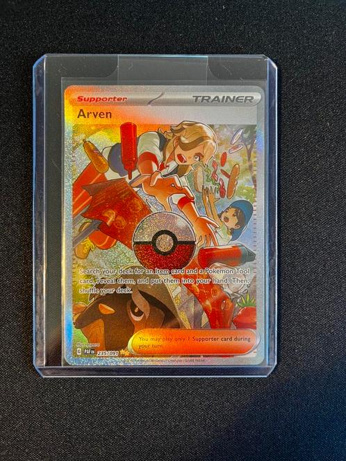 Arven SIR 235/091 Paldean Fates (Pokemon), Hobby en Vrije tijd, Verzamelkaartspellen | Pokémon, Zo goed als nieuw, Losse kaart