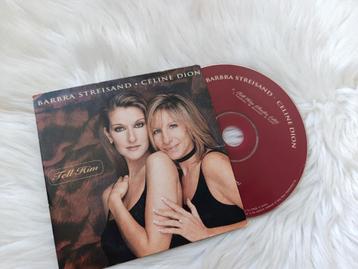 Barbra Streisand & Céline Dion - Tell Him CD Single beschikbaar voor biedingen