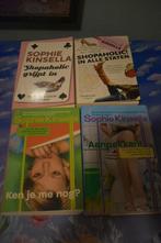 4 boeken van Sophia Kinsella, € 3,00 per stuk, Ophalen of Verzenden, Zo goed als nieuw, Sophie Kinsella