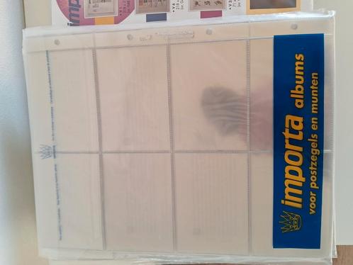 Importa album insteekhoezen V4x2, Postzegels en Munten, Postzegels | Toebehoren, Verzamelalbum, Ophalen of Verzenden