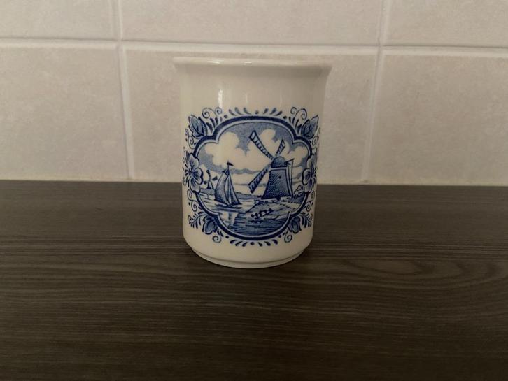 Lepelvaasje, mok zonder oor Englisch Ironstone tableware, Antiek en Kunst, Antiek | Servies los, Ophalen of Verzenden