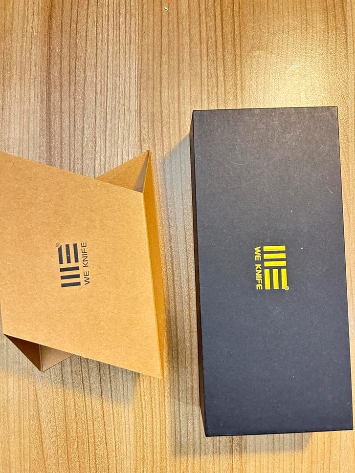 WE Knife Sylox WE24027-1 Zakmes €380, Caravans en Kamperen, Kampeergereedschap, Ophalen of Verzenden