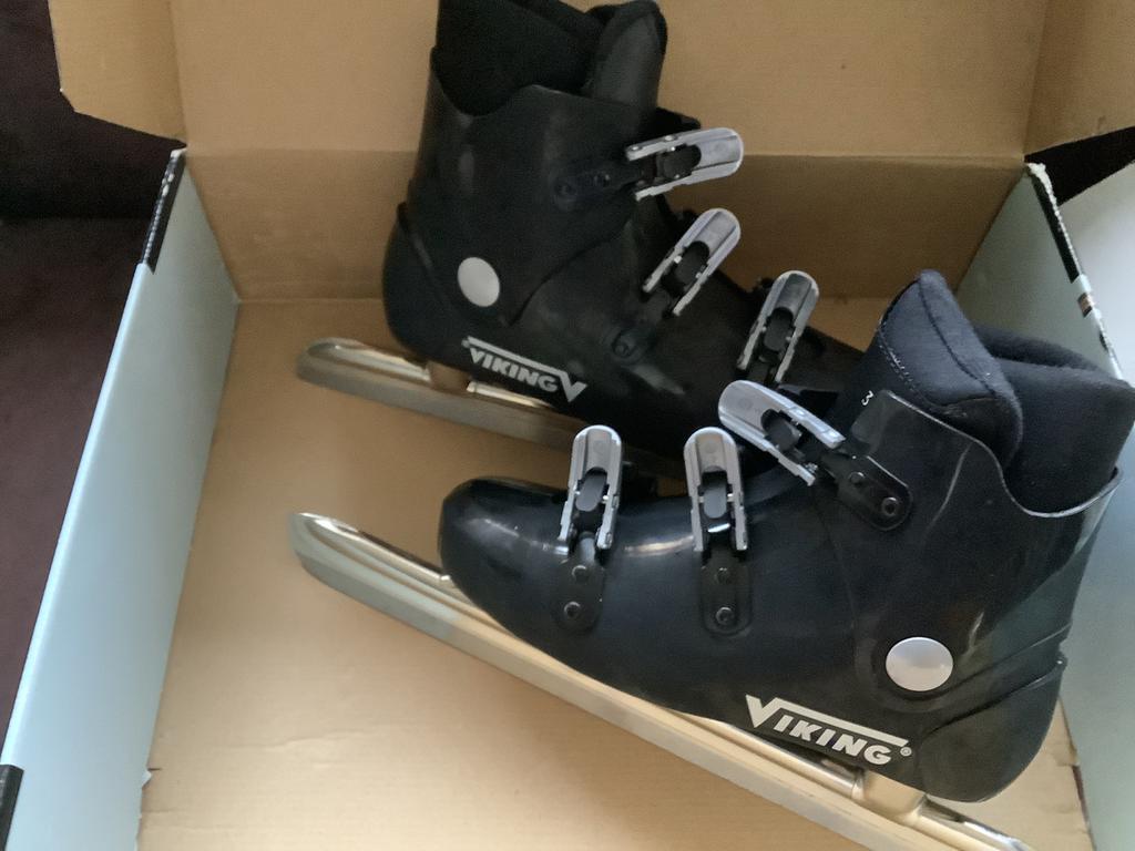 Viking lage noren met harde schoen en klic systeem, Ophalen, Zo goed als nieuw, Noren, Viking