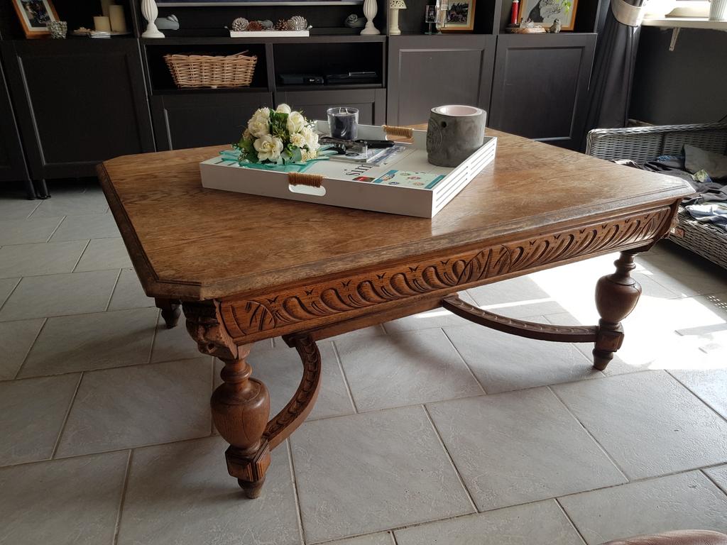 Mooie mechelse salontafel, Ophalen, Zo goed als nieuw