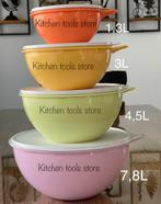 Tupperware 4x Superkom set schudkom beslagkom mengkom, Huis en Inrichting, Keuken | Tupperware, Ophalen of Verzenden, Nieuw