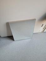 Nieuwe toiletspiegel, 40 x 50 cm lucht eiken rand, Ophalen of Verzenden, Zo goed als nieuw, Minder dan 50 cm, Minder dan 100 cm