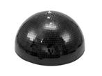 EUROLITE Half Mirror Ball 40cm black motorized Zwart, Muziek en Instrumenten, Licht en Laser, ., Discobol, Nieuw, Ophalen of Verzenden