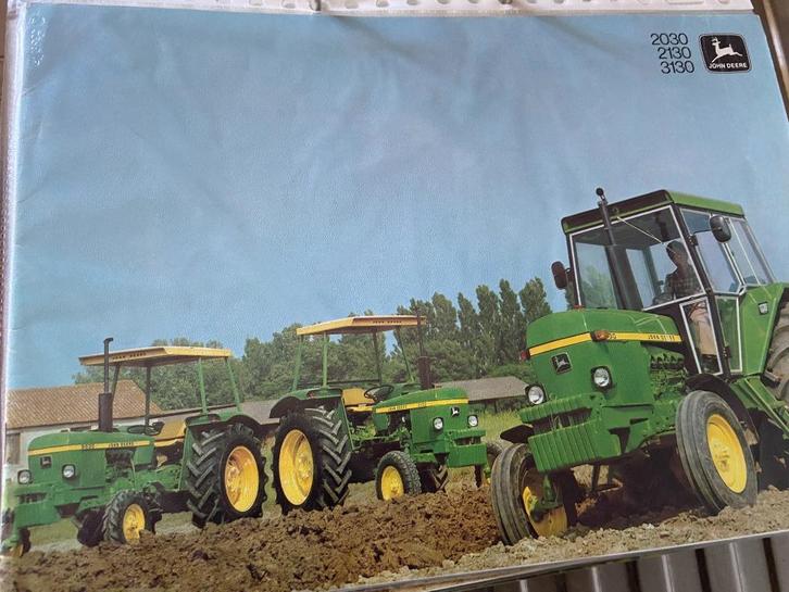 Tractorfolders, Boeken, Catalogussen en Folders, Zo goed als nieuw, Folder, Ophalen of Verzenden