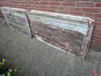 4 steenschotten, Ophalen, Gebruikt, Hout