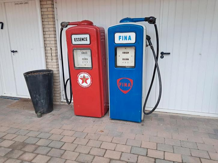 Beckmeter benzinepomp hoog model Texaco pomp, Verzamelen, Automaten | Overige, Gebruikt, Ophalen