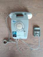 PTT wand telefoon type W65, Telecommunicatie, Met draaischijf, Gebruikt, Ophalen of Verzenden
