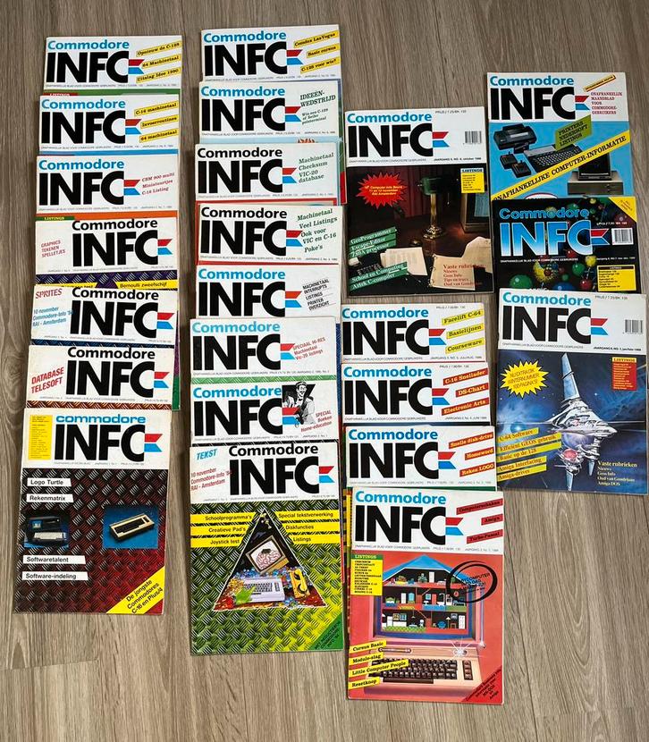 Commodore info tijdschriften, Boeken, Tijdschriften en Kranten, Gelezen, Ophalen