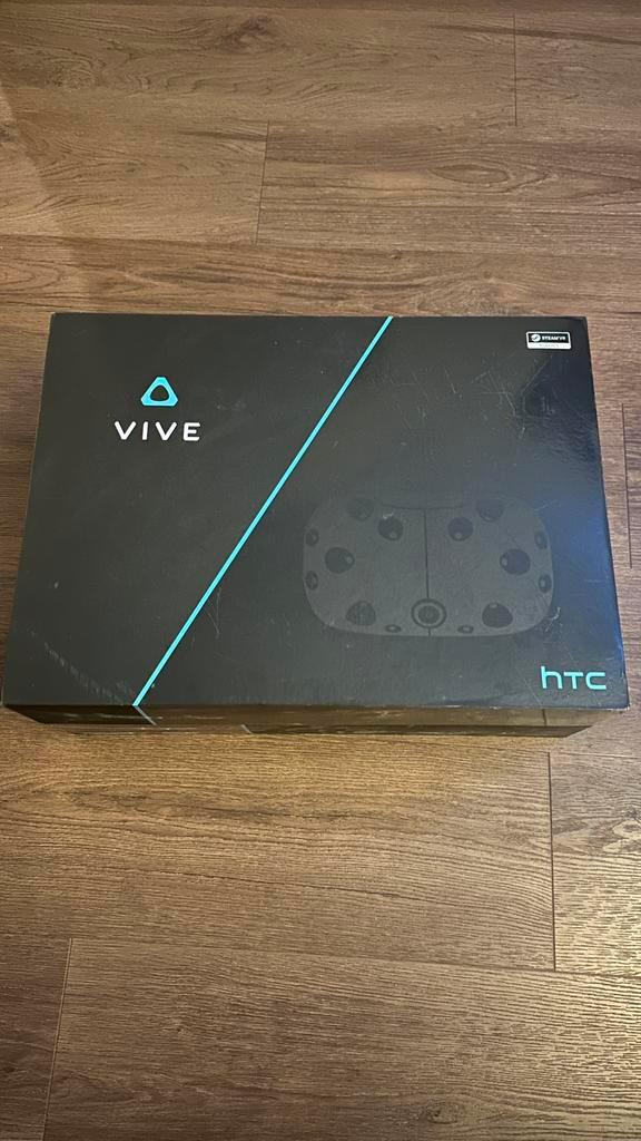 HTC Vive VR headset - Complete set (1ste gen), Audio, Tv en Foto, Mediaspelers, Zo goed als nieuw, Ophalen