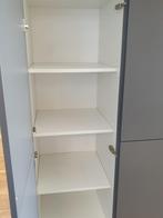 Moderne grijze hoekkeuken GEDEMONTEERD direct beschikbaar, Hoekkeuken, Ophalen of Verzenden, Zo goed als nieuw, Kunststof