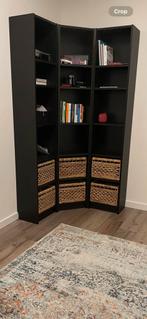 Ikea Billy corner bookcase black, Ophalen, Zo goed als nieuw