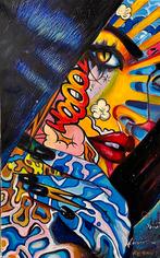 Alex L- Women- Handgeschilderd (100%)- Origineel, Ophalen of Verzenden