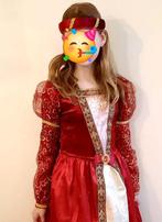 Middeleeuwse jurk met hoofdband maat 158, Ophalen, 158 t/m 164, Meisje