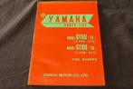 Yamaha GT50 GT80 1975 bromfiets moped parts list typ FT1 477, Motoren, Handleidingen en Instructieboekjes, Ophalen of Verzenden