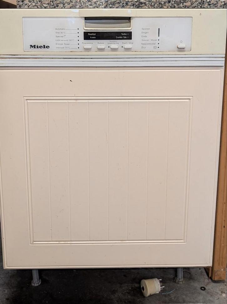 Inbouw Miele Vaatwasser, Witgoed en Apparatuur, Vaatwasmachines, Gebruikt, Inbouw, Minder dan 85 cm, Ophalen of Verzenden