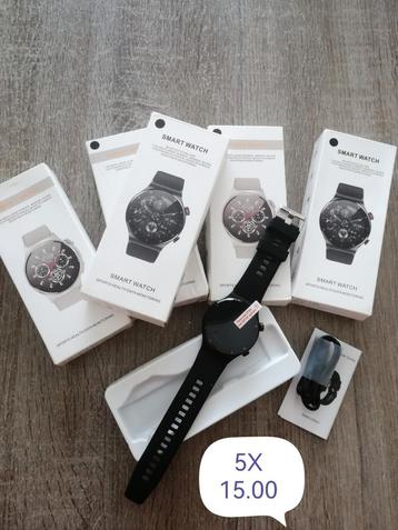 Smartwatch Partij zwart,zilver,  beschikbaar voor biedingen