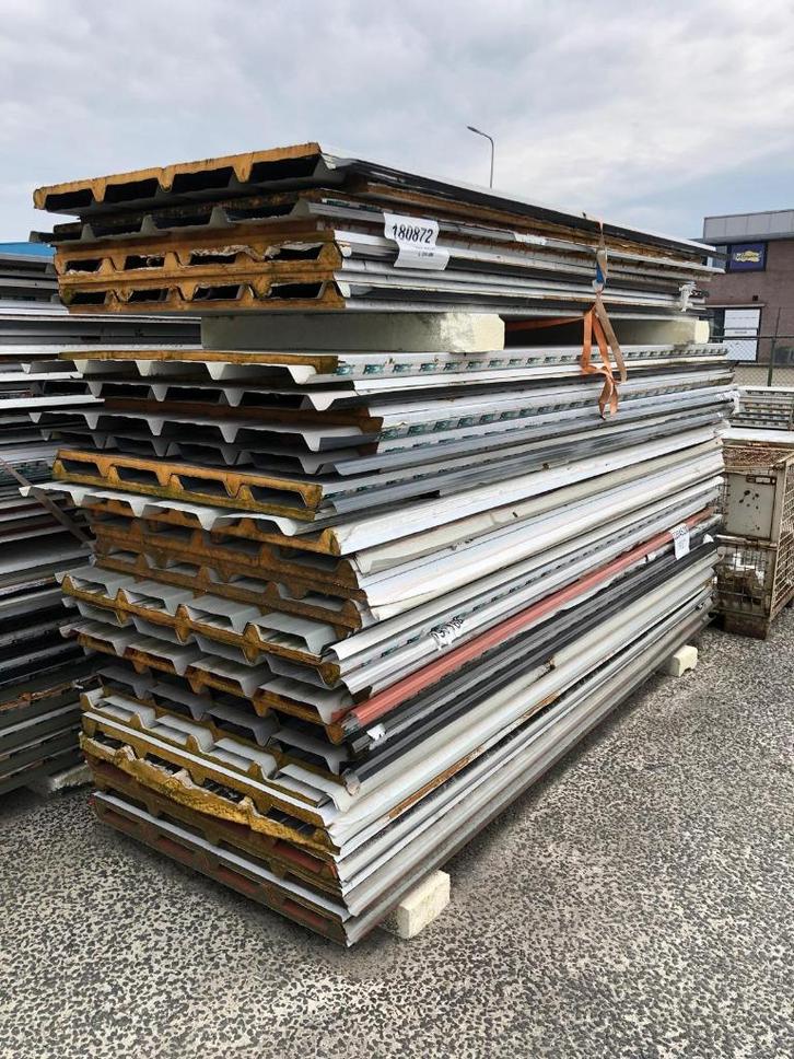 B keus Sandwich Dakpanelen Eco diverse partijen  - Opruiming, Doe-het-zelf en Verbouw, Platen en Panelen, Zo goed als nieuw, Overige materialen