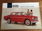 Leaflet Volvo 121, Volvo 122 S Amazon 1961, Volvo, Zo goed als nieuw, Volvo, Ophalen of Verzenden