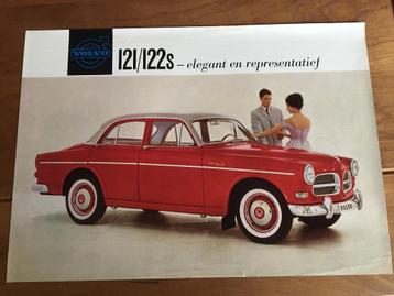 Leaflet Volvo 121, Volvo 122 S Amazon 1961 beschikbaar voor biedingen