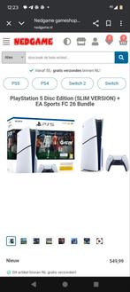 Sony Playstation 5 Console Digital Edition (Slim) (PS5), Spelcomputers en Games, Spelcomputers | Sony PlayStation 5, Ophalen of Verzenden