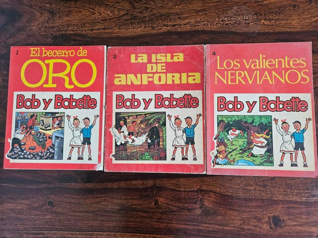 Suske en Wiske, Buitenlandse Uitgaves, Spaans, 3 stuks, Boeken, Meerdere stripboeken, Ophalen of Verzenden, Gelezen